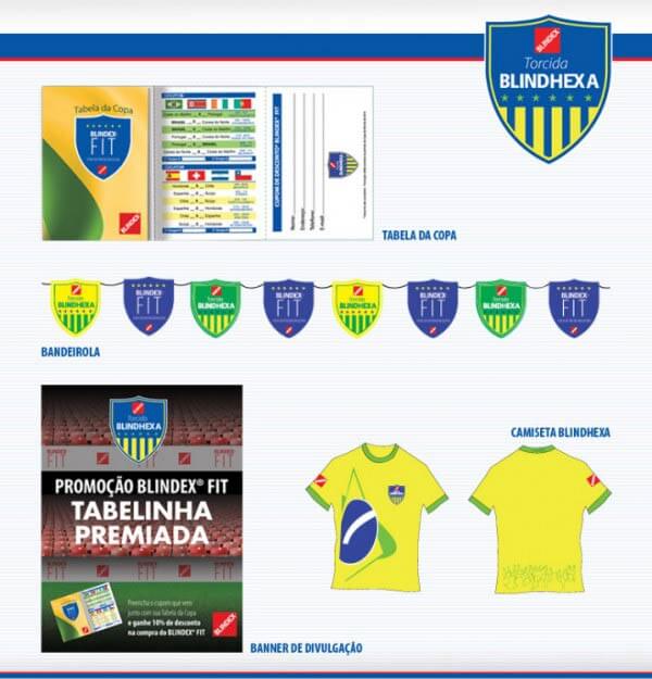 Na copa com a Blindex